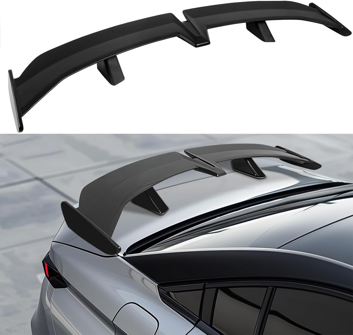 54" Rear Trunk Spoiler PRO Racing Rear Wing For Porsche Carrera GT 2004-2006