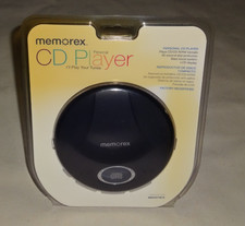 Memorex Personal Black MD6451BLK Skip Protection CD/CD-R/RW CD Player NEW NIB
