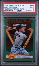 2018 Topps Clearly Authentic Baseball Cards 9