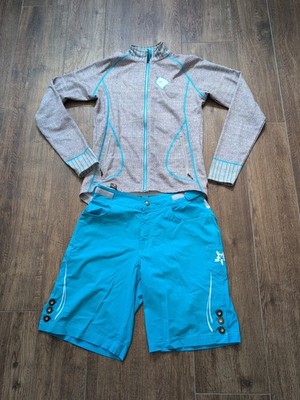 Wildzeit Fahrrad Trachtenstyle Jacke und Hose Shorts Damen Gr. XS S 34 36