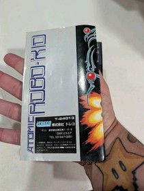 ATOMIC ROBO KID Mega Drive / GENESIS  MD SEGA MEGADRIVE Game, Box Manual