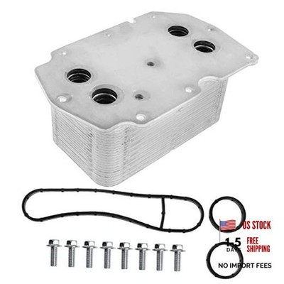 Engine Oil Cooler with Gasket Compatible with International Harvester 3200