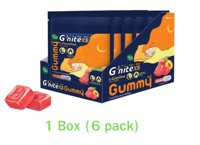 Handy Herb G nite XS Gummies Peach Flavor (3 Box)