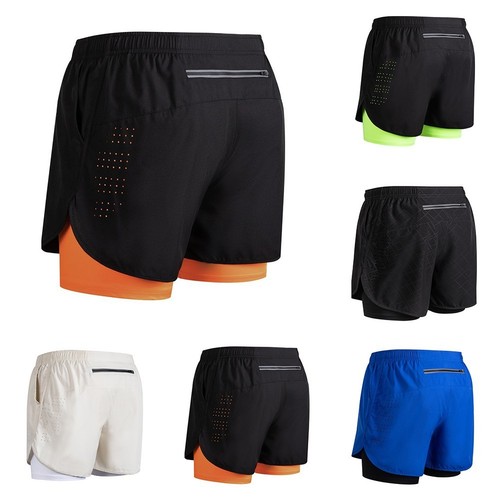 Short De Sport Homme Respirant Avec Poches - Running, Musculation, Fitness, Jogging Confortable