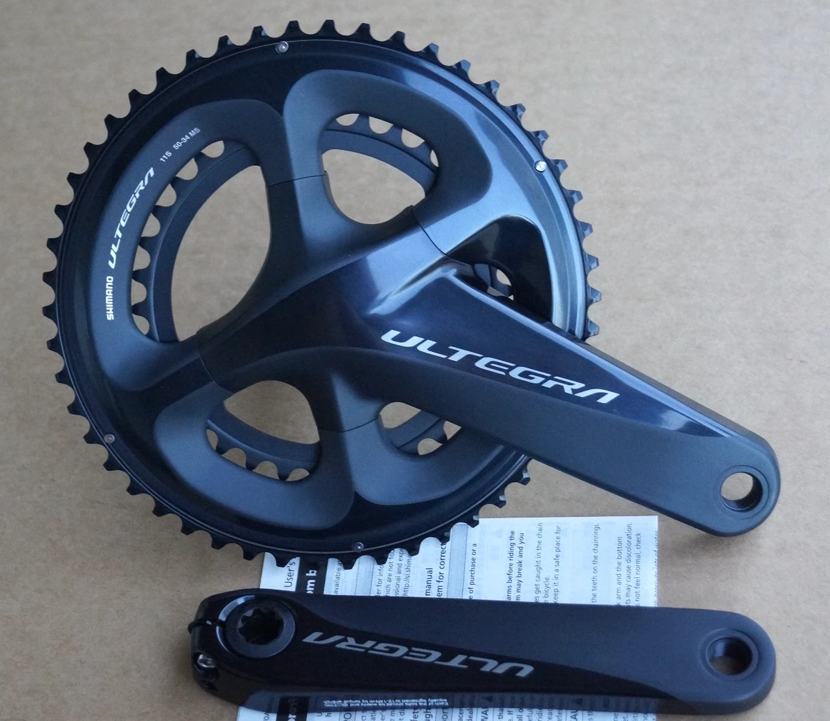 Shimano 165 mm Crankarm Crankset-With Chainrings for sale | eBay