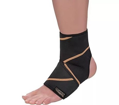 COPPER fit  RAPID RELIEF Knöchel- & Fußbandage inkl. 2 Gelpacks warm&kalt