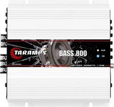 Taramps BASS 800 1 Ohm 800W RMS Monoblock Car Subwoofer Amplifier