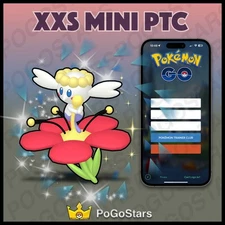 Pokémon PTC Go - XXS Shiny Flabebe Red Flower Flabébé - 80K Stardust✨