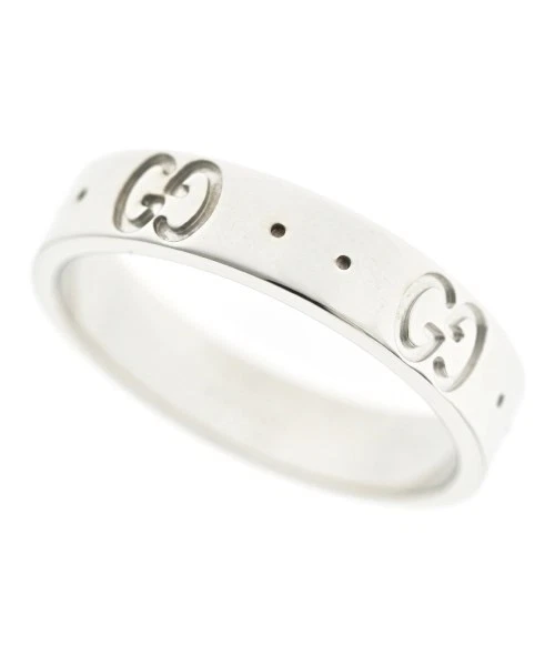 Bague femme Gucci K18WG en or blanc US5.25 bijoux d'occasion
