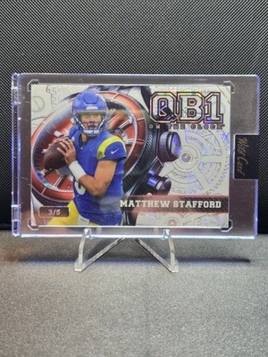 2026 Wild Card  QB1 On The Clock  Matthew Stafford  Iced Out 3/5
