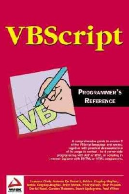 VBScript Programmers Reference - Paperback By Adrian Kingsley-Hughes - GOOD