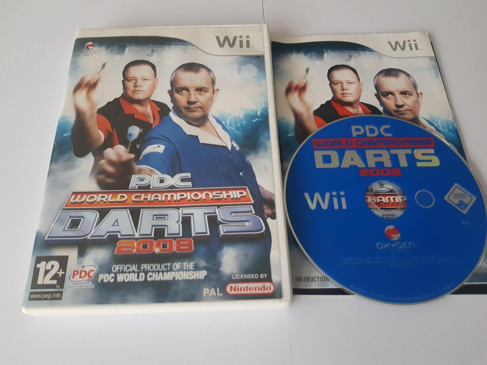 PDC World Championship Darts 2008 Nintendo Wii Game Okygen Games