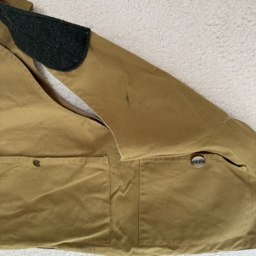 Vintage C.C Filson Tin Cloth Hunting Vest Size 32 Medium - Picture 13 of 13