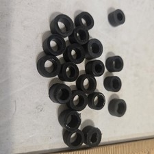 Lot of 20 Black HO Tires. As-Is