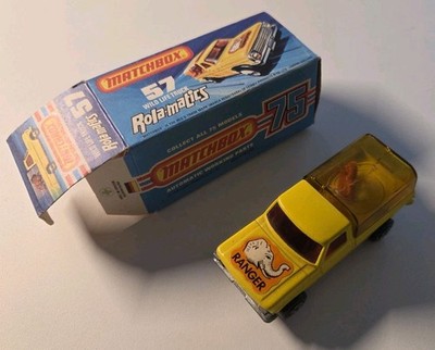 Matchbox Rolamatics No 57 Wild Life Truck In Original Box 1975