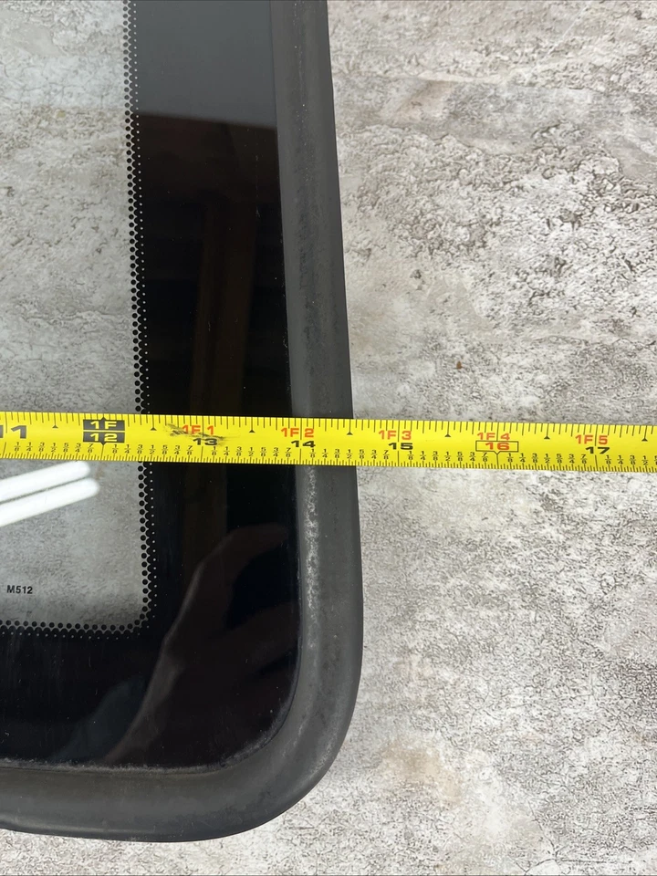 Ford Ranger 1993-1997 2 puertas lado izquierdo del conductor vidrio estacionario sin tinte Foto 2 de 4