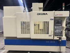 Okuma MX-55VB CNC Vertical Machining Center- Video link in the description