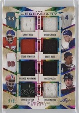 2022 Leaf ITG Used Sports Rainbow 9/9 Grant Hill Duke Snider Steve Atwater v9t
