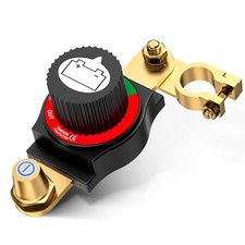 Battery Disconnect Top Post Kill Switch 12V-48V Heavy Duty Shut Off For Car RV