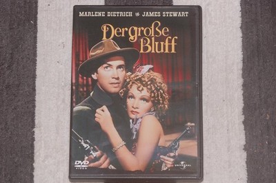 DVD,  Der große Bluff, Marlene Dietrich James Stewart