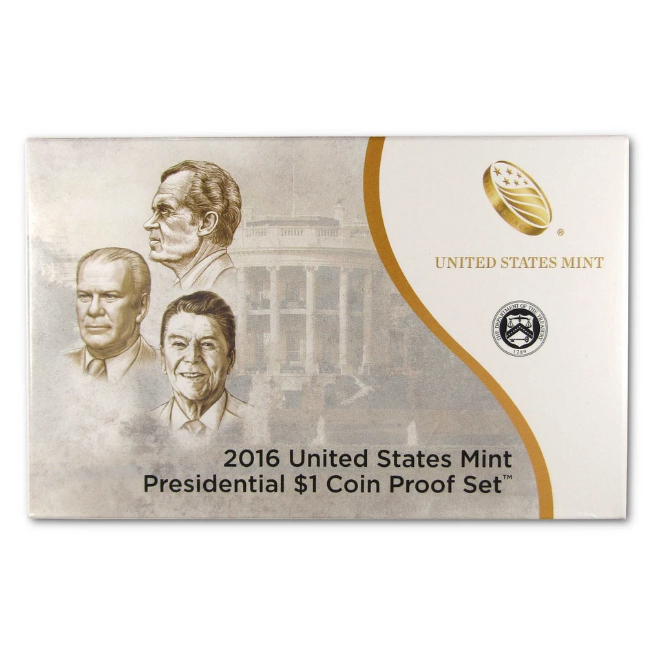 2016 Presidential Dollar Proof Set U.S. Mint Packaging OGP COA - Image 4 of 4