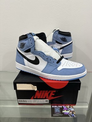 Size 11.5 - Nike Air Jordan Retro 1 High OG  University Blue Mens 555088 134