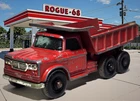 1967 Matchbox Red Dodge Dumper Truck, Made in England by Lesney