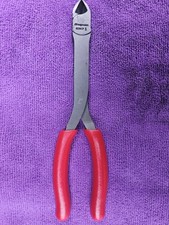 New Snap-on 808cf 808cf 8 Long Mini Diagonal Cutters Red New Snap-on 808cf 808cf 8 Long Mini Diagonal Cutters Red