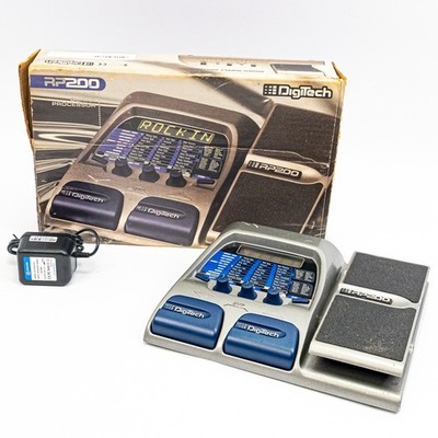 DigiTech RP200 Guitar Multi-Effects Pedal w/ Expression, PSU & Box