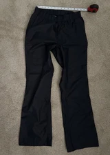 Columbia Omni Tech Waterproof Black Rain Pant Medium No Pockets A67
