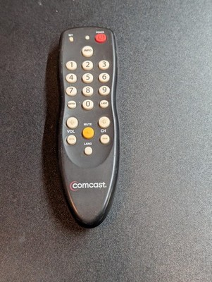 Comcast DTA Remote | Large Button Simplified Control | Black (Pre-owned)