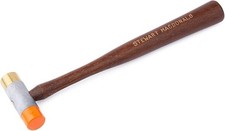 StewMac Fretting Hammer, with Plastic and Brass Faces