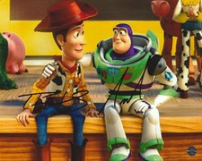 Tim Allen & Tom Hanks Signed Autographed Toy Story 8x10 Photo with COA/Hologram