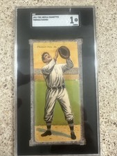 1911 T201 Mecca Double Folders Coombs &amp; Thomas SGC 1 Philadelphia!