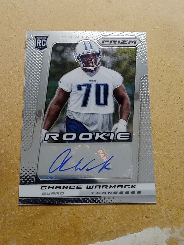 2013 Prizm Chance Warmack RC Auto #210