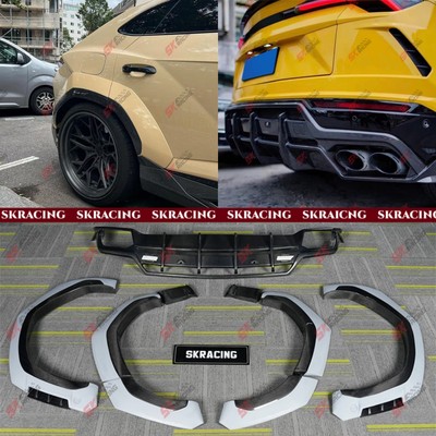 Rear Diffuser Fender Flare Wheel Arch Cover Kits For Lamborghini Urus 2018-2022