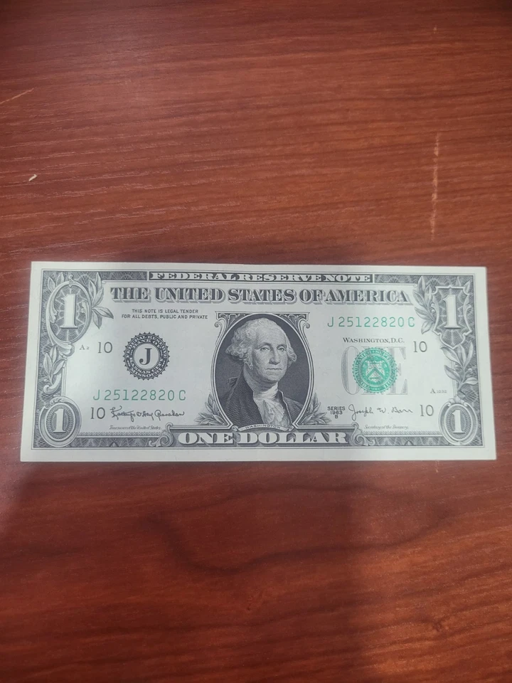 US One Dollar, 1963B, $1 Barr Note - J25122820C - Image 3 of 4