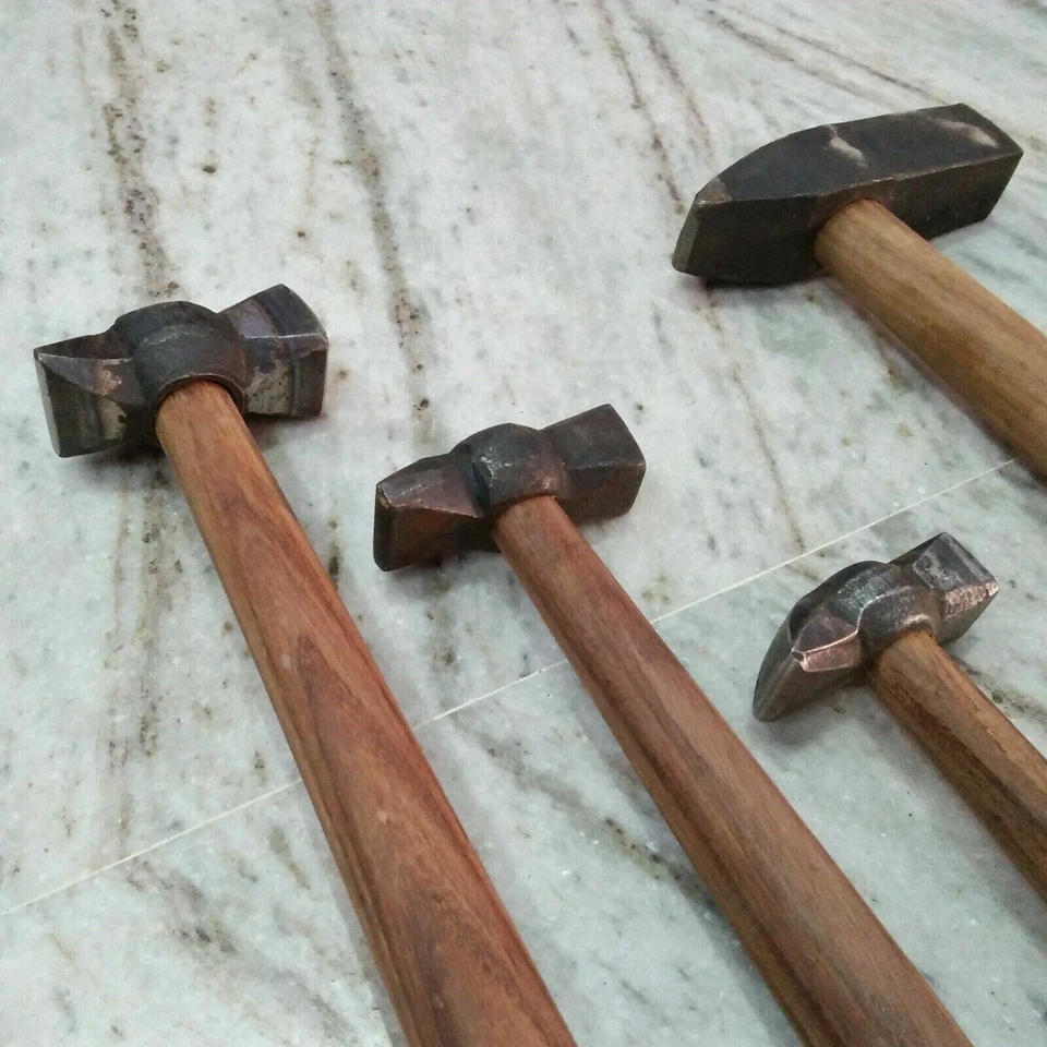 Juego de 10 martillos de hierro negro herrero artículo útil regalo para... - Imagen 2 de 4