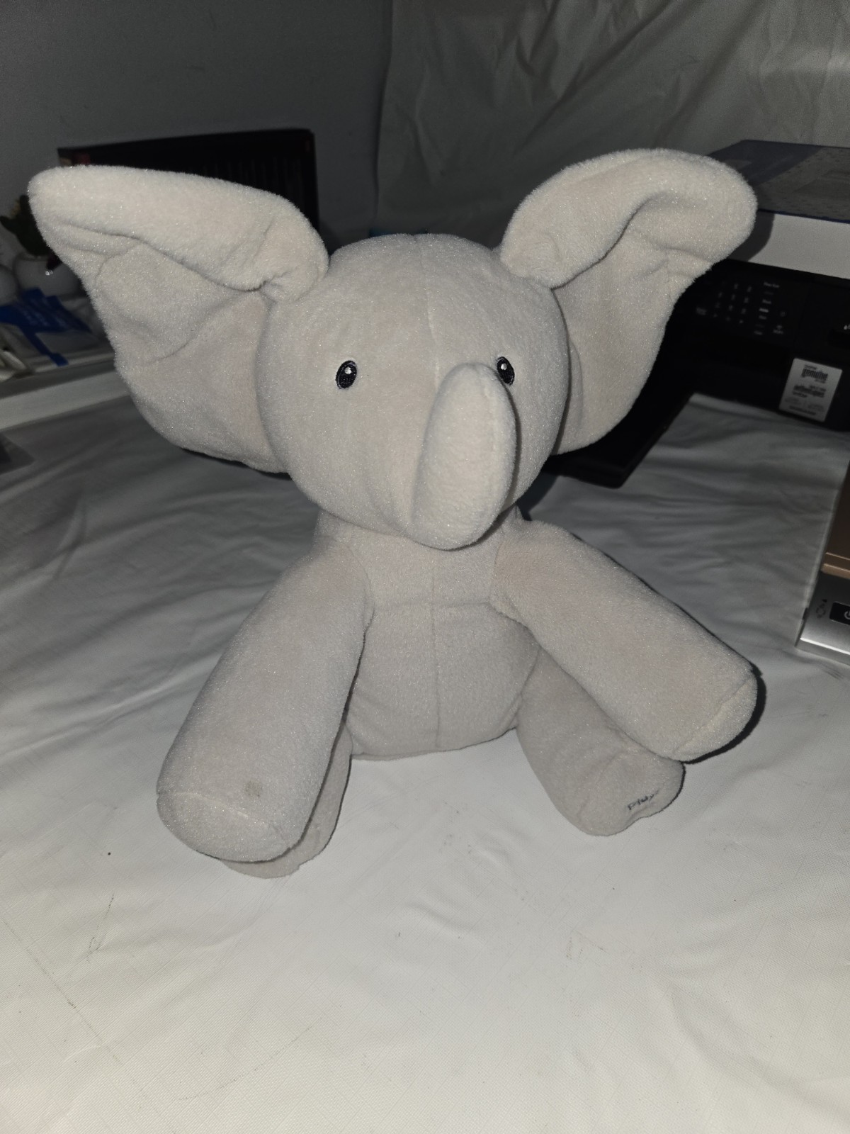 Baby Gund Flappy the Elephant Sing & Play Animated Stuffed Animal Plush 