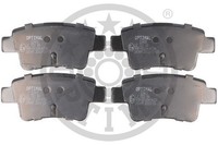 Optimal BP-12431 BremsklöTze, BremsbeläGe Hinten FüR Fiat Punto EVO (199_)