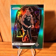 Chelsea Gray 2024-25 Panini Select WNBA Green Las Vegas Aces #84