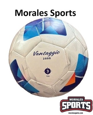 Molten F3N2000 Vantaggio White/Blue Soccer Ball Balon Futbol Children's Size 3