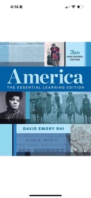 America: The Essential Learning Edition - Hardcover By Shi, David E - GOOD