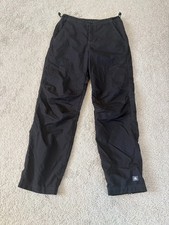 Vintage Nike ACG Women Active Nylon Pants - Black - VERY GOOD