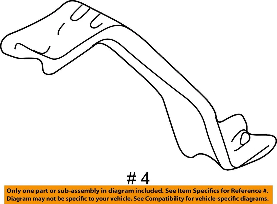 SE ADAPTA A CHEVROLET TRACKER BRACKET 1999-2004 FRT BPR FASCIA CTR 91177633 - NUEVO OEM Foto 3 de 3