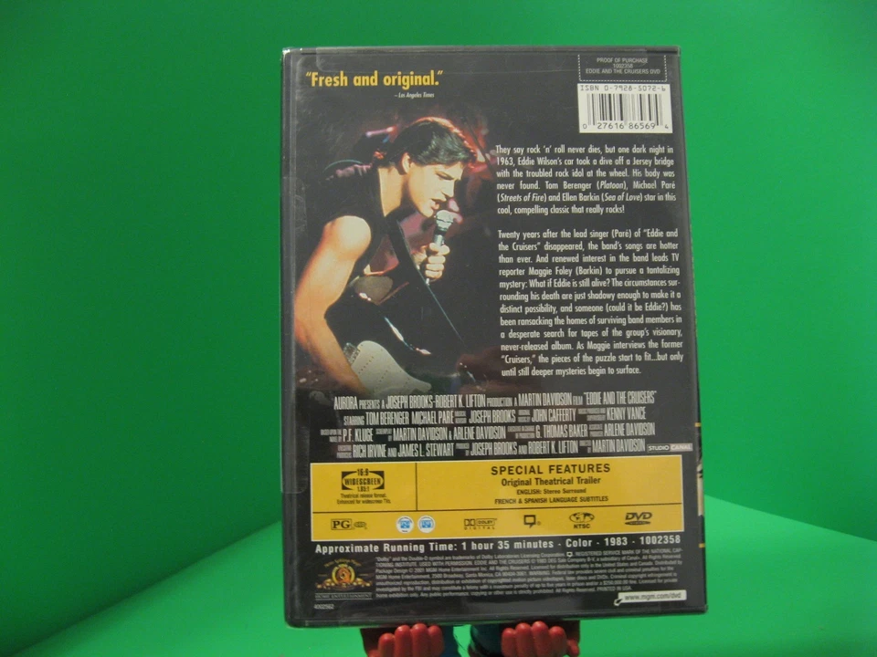 Eddie And The Cruisers (DVD) 1983 MGM Film - Brand NEW SEALED!! Widescreen🔥 - Image 2 of 3