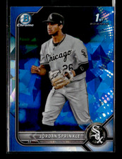 2022 Bowman Draft Sapphire Edition #BDC-183 Jordan Sprinkle