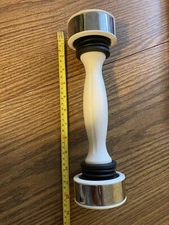 Used 2.5lb White and Chrome Shake Weight with some minor scratches. Works Great