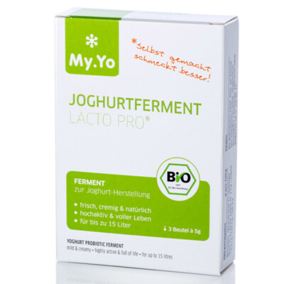 My.Yo Joghurtferment LACTO PRO   zur Joghurtherstellung, Joghurtkulturen Joghurt