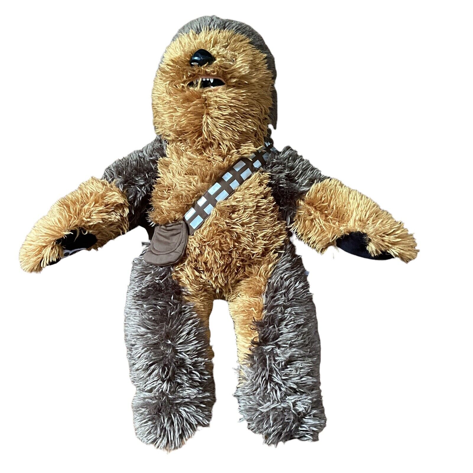 Build A Bear BAB Star Wars Chewy Chewbacca Stuffed Plush 20” Retired Brown